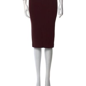 A.L.C. Burgundy Pencil Skirt